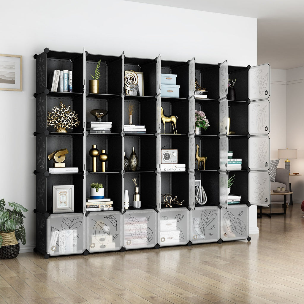 9 Cube DIY Closet Cabinet Modular Book Shelf Organizer Units